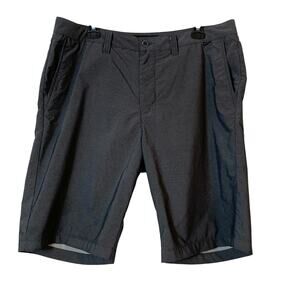 Travis Mathew Men's 36 Stretch Golf Performance Nylon Blend Shorts Charcoal Grey